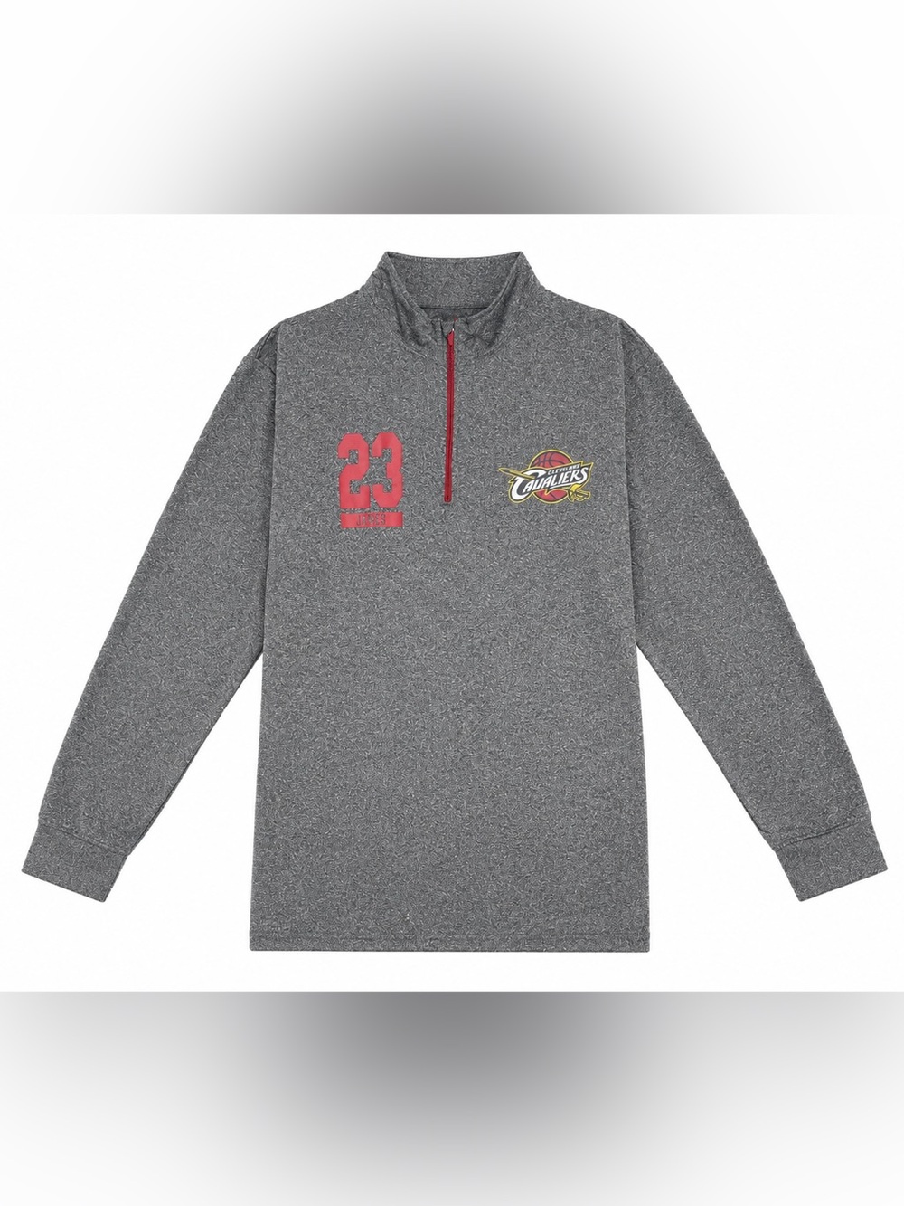 Ultra Game Cavaliers LeBron James #23 Quarter Zip Pullover Men’s Large NBA